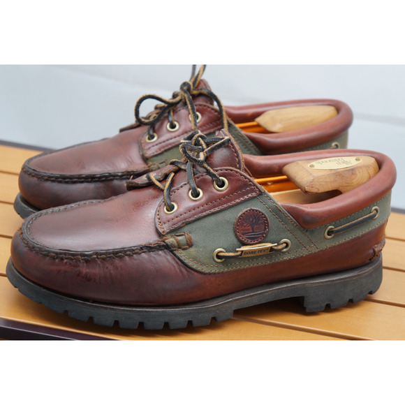 Timberland Men’s Icon Three-Eye Waterproof Gore Tex Boat Shoes Size 8.5 - Picture 1 of 9